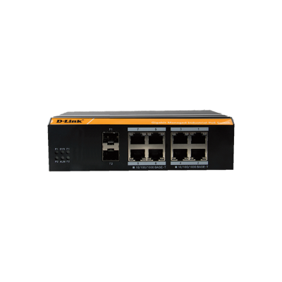 SWITCH 8 DLINK OUTDOOR MANAGED 10/100/1000 POE 250M LAYER 2  Marca: DLINK Part-Number: DGS-F3008P-2S