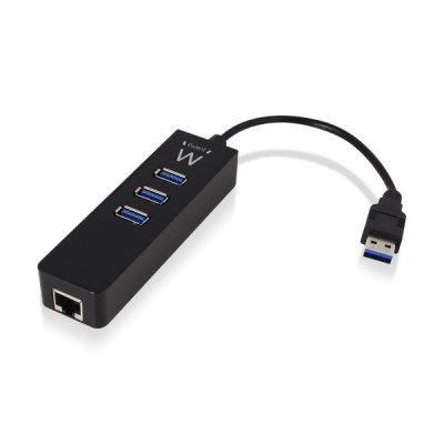 HUB EWENT USB 4X USB 3.1 PORT GIGABIT  Marca: Ewent Part-Number: EW1140